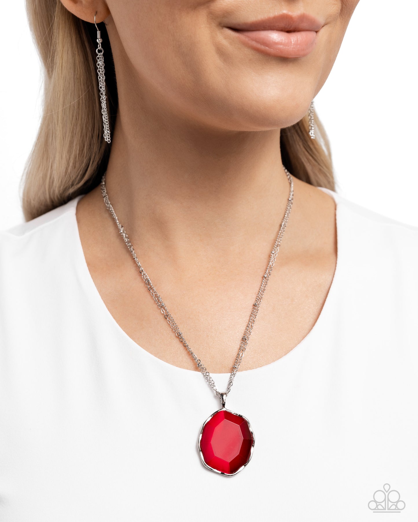 Showstopping Season - Red Necklace