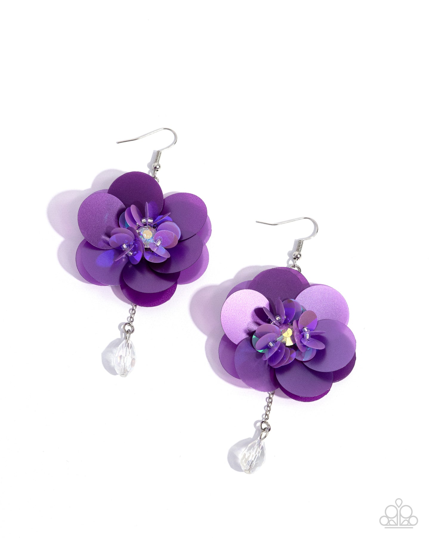 Oversized Opulence - Purple Earring