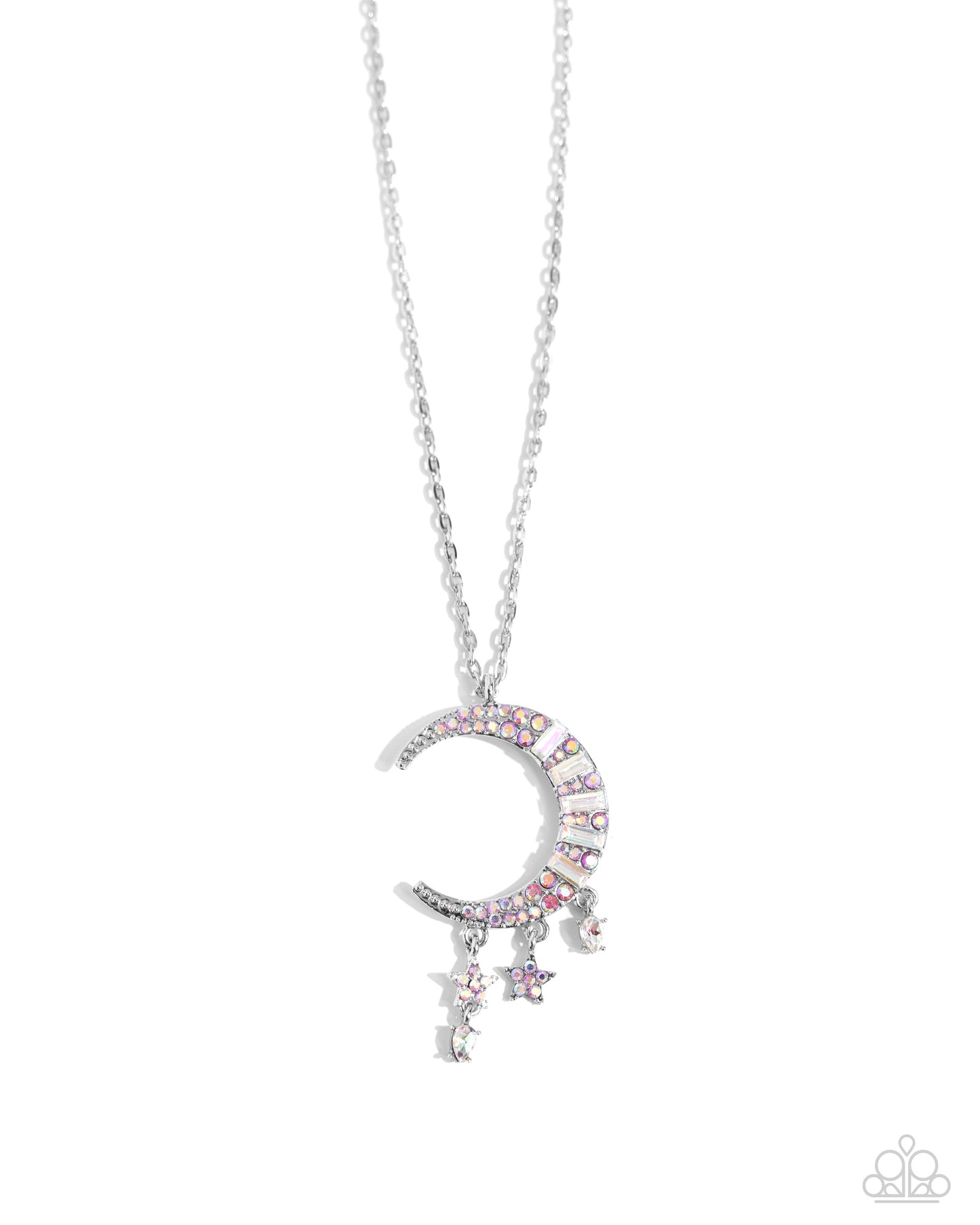 Lunar Landmark - Pink Necklace