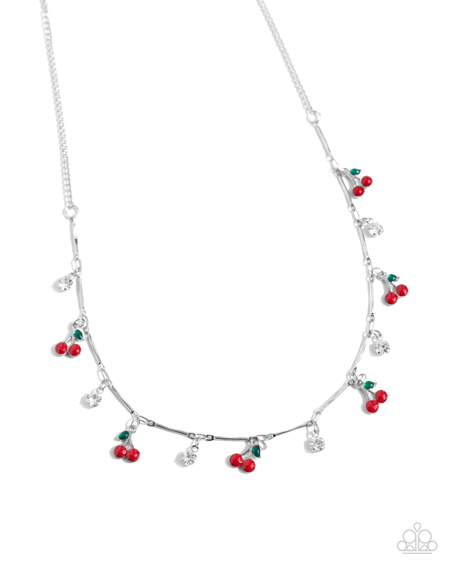 California Cherries - Red Necklace