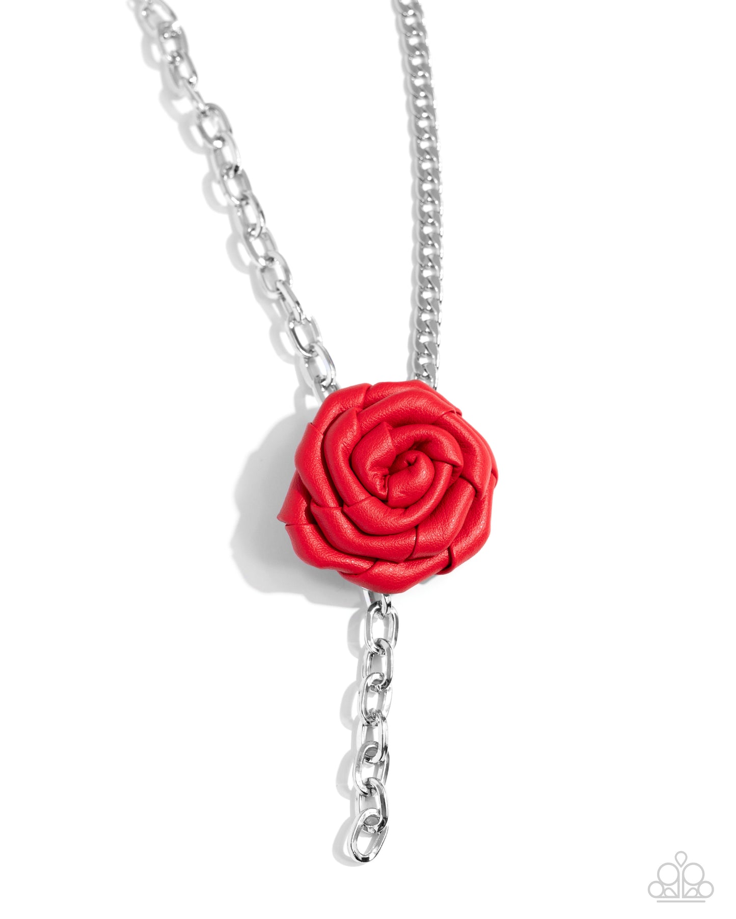 ROSE and Cons - Red Necklace