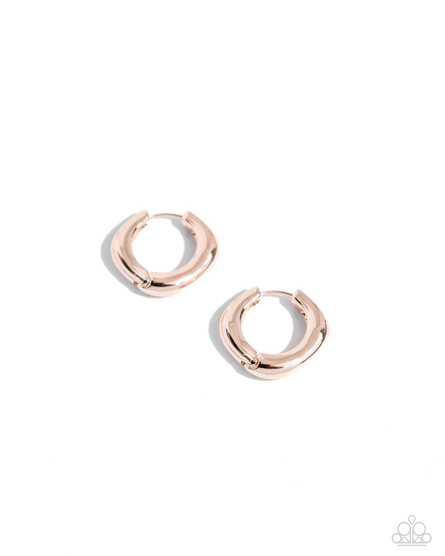 Monochromatic Makeover - Rose Gold Earring