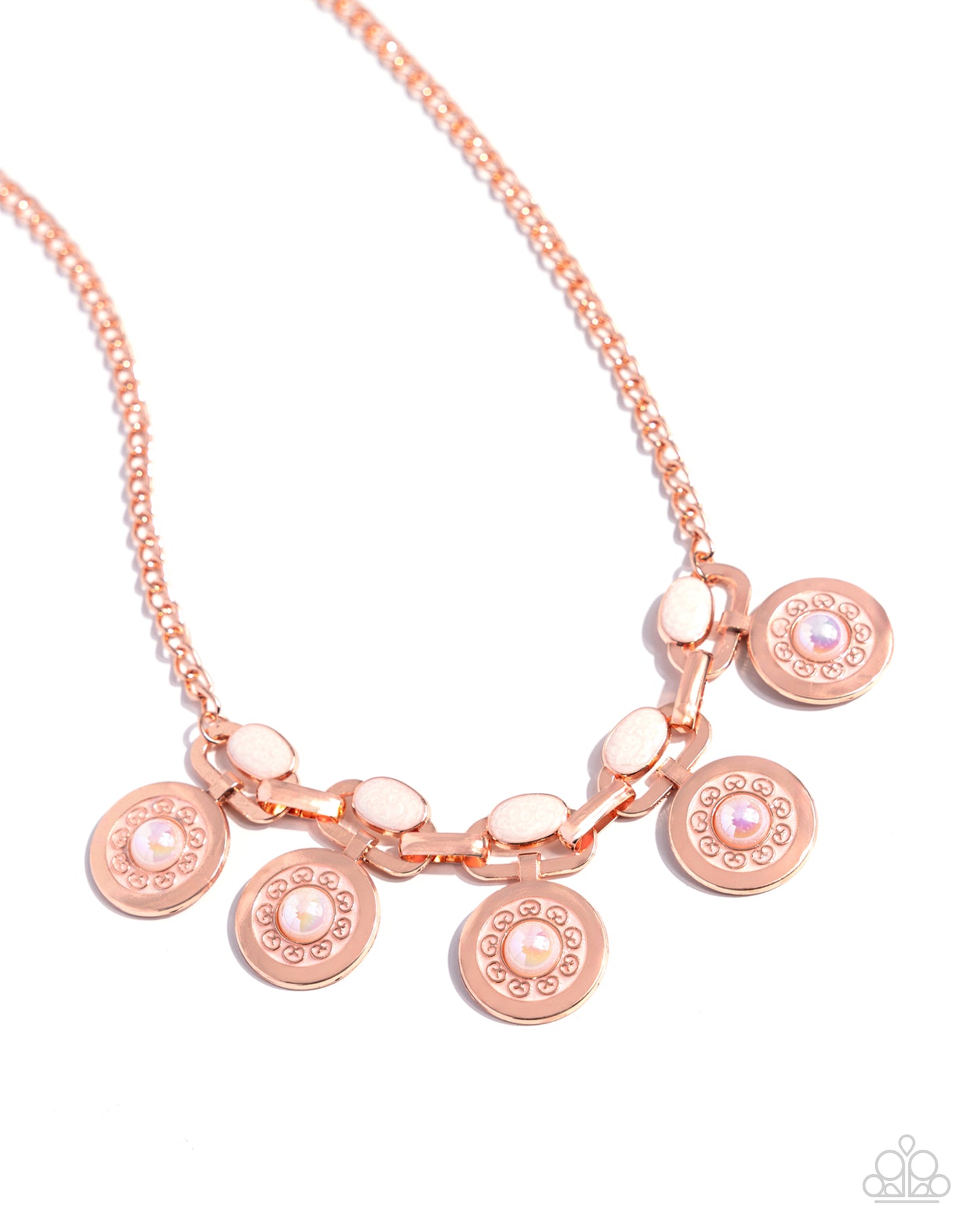 Alluring Ambience - Copper Necklace