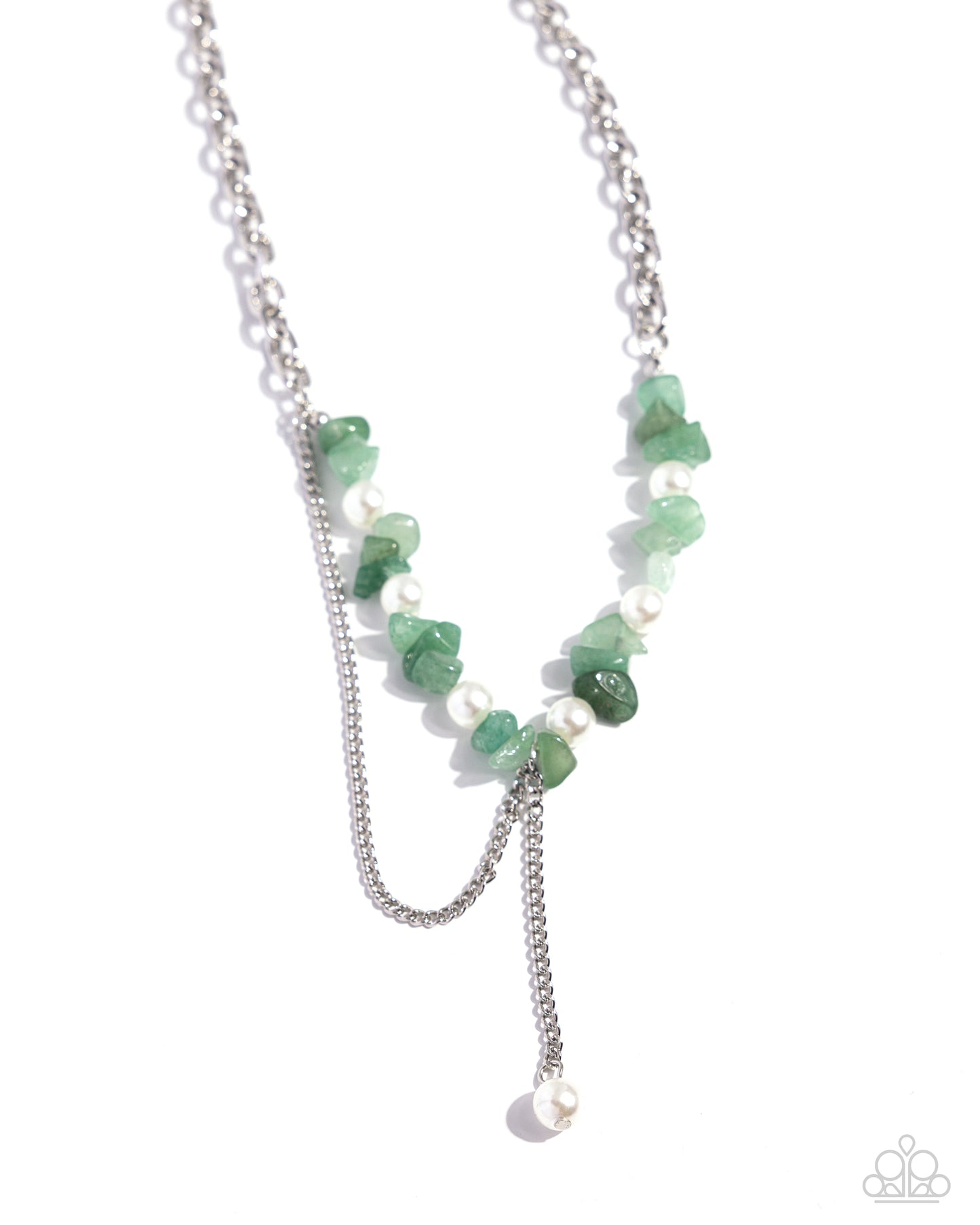 Nostalgically Noble - Green Necklace