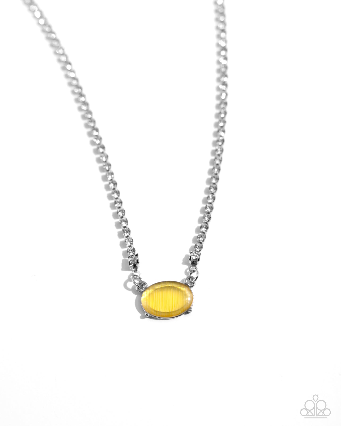 Dynamic Delicacy - Yellow Necklace