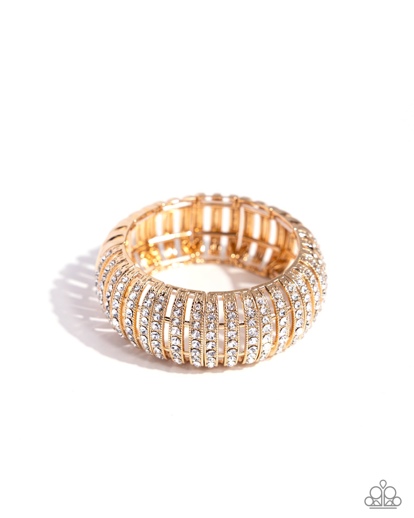 Appealing A-Lister - Gold Bracelet