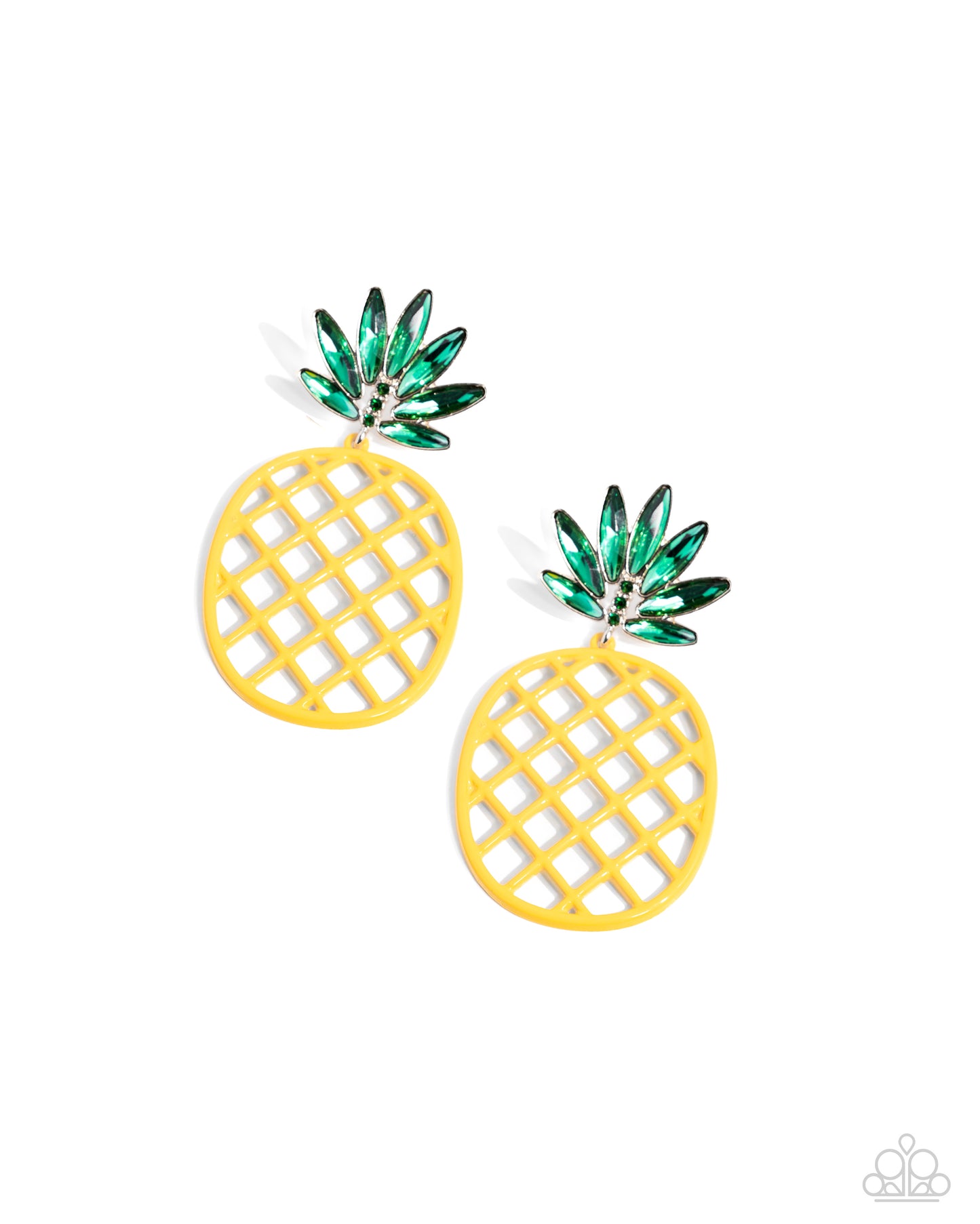 Pineapple Passion - Yellow Earring