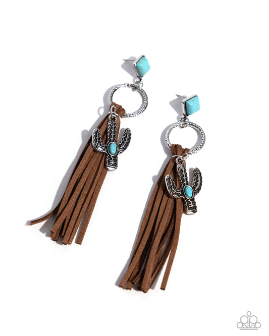 Southwestern Season - Brown Earring