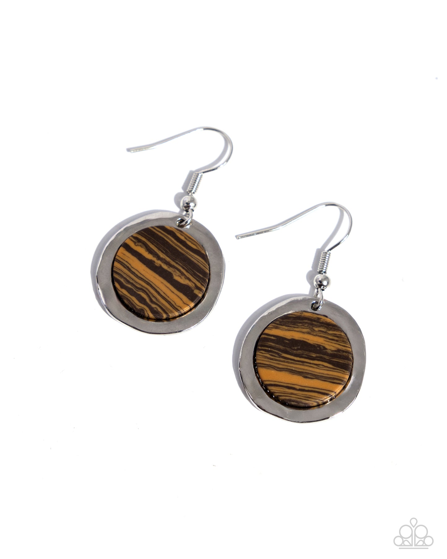 Pendant Paradox - Brown Earring