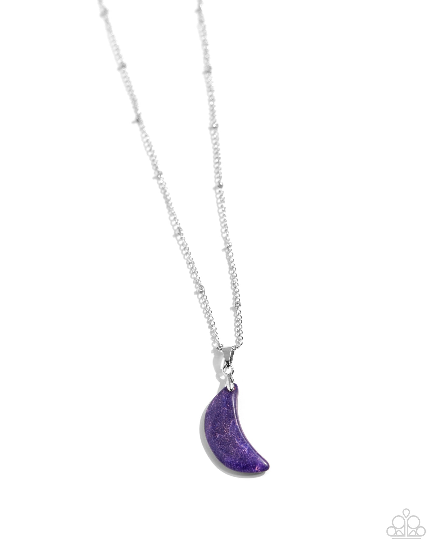 Lunar Lesson - Purple Necklace