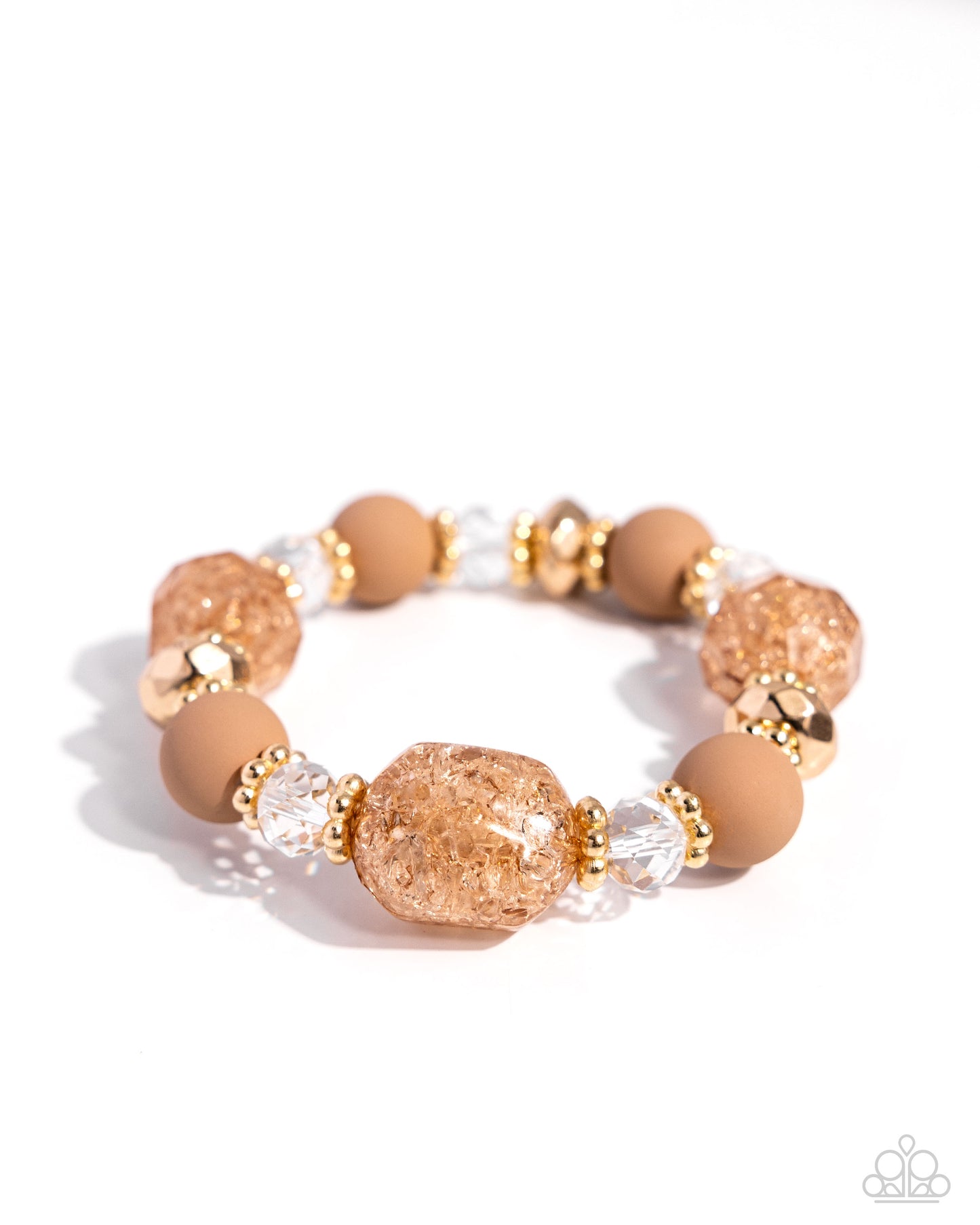 Sweetly Shattered - Brown Bracelet