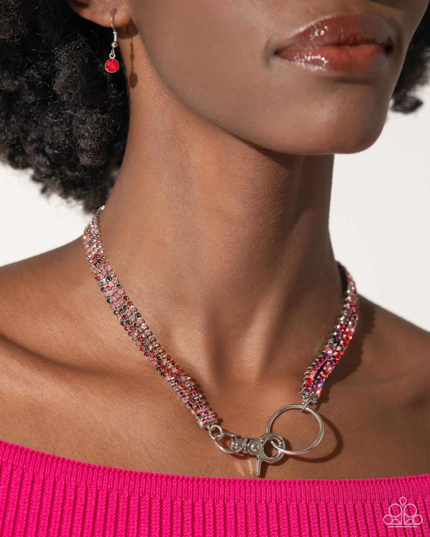 Chic Connection - Red Necklace