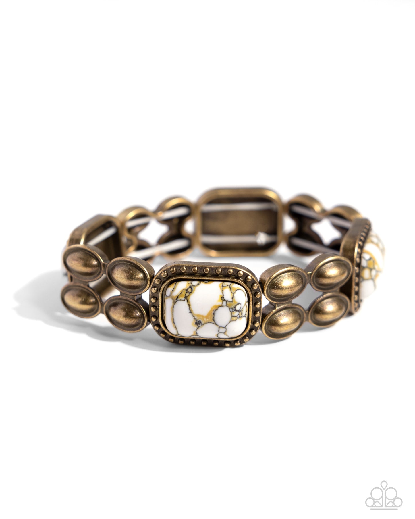 Earthy Ease - Brass Bracelet