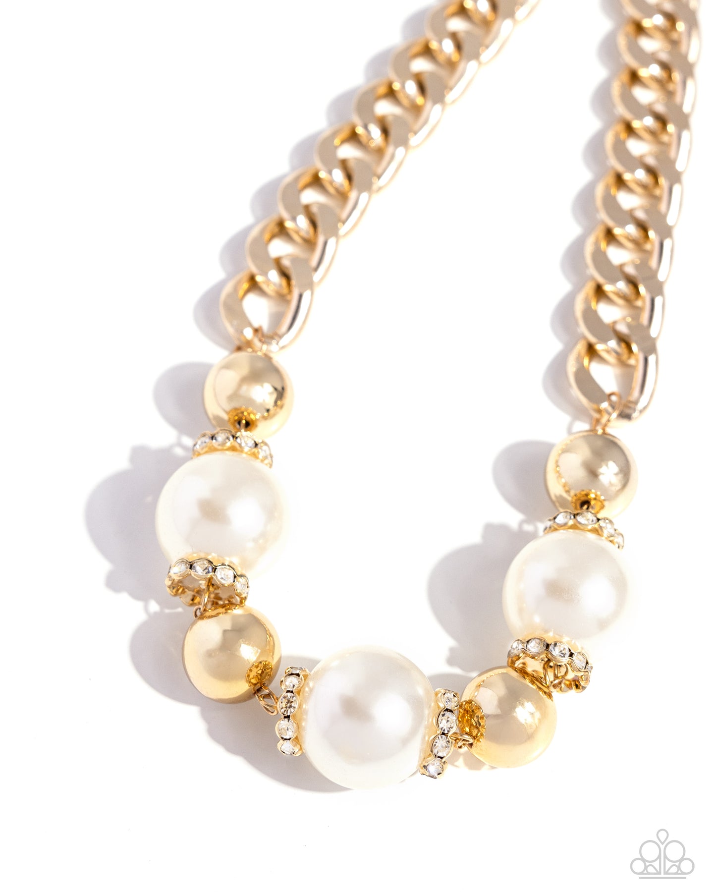 Generously Glossy - Gold Necklace