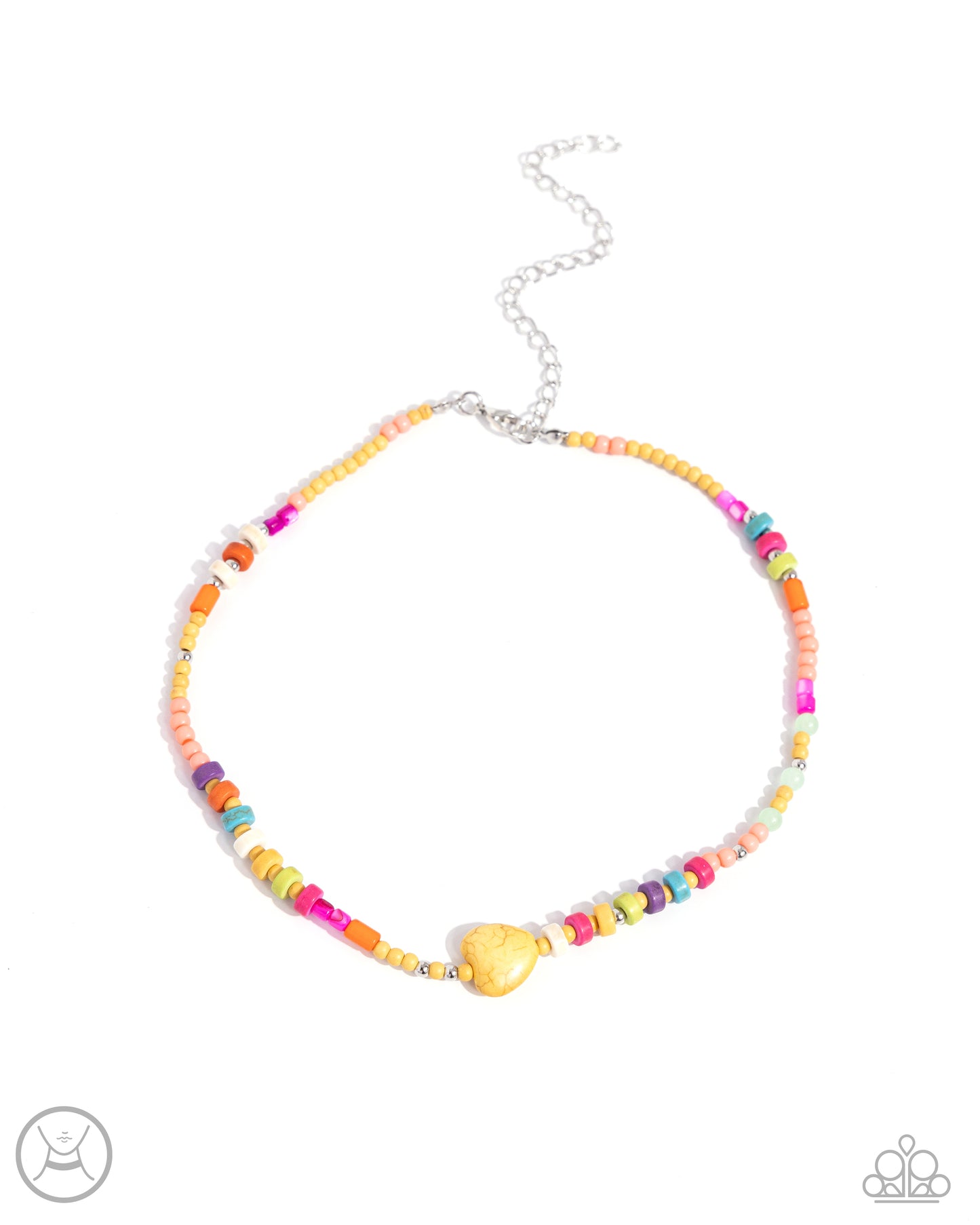 Y2K Energy - Yellow Necklace