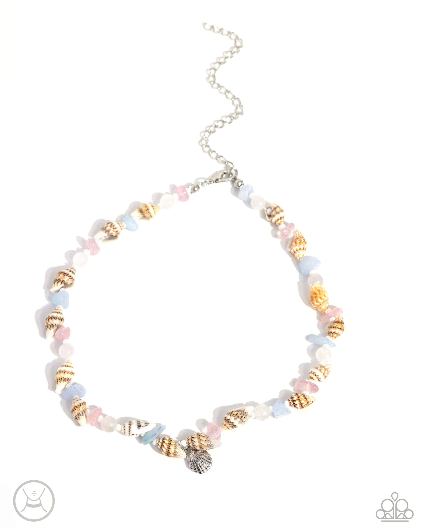 SAND-sational Season - Pink Necklace