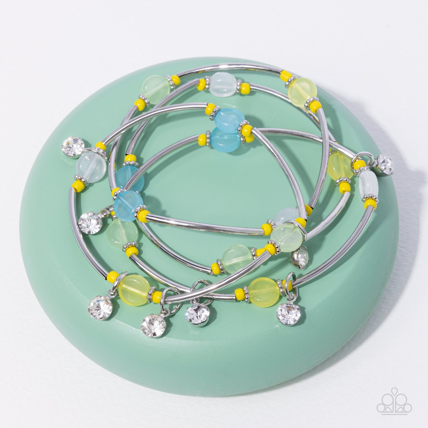 Scattered Sheen - Yellow Bracelet