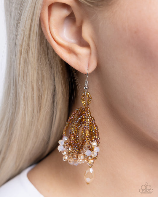 Botanical Bundle - Brown Earring