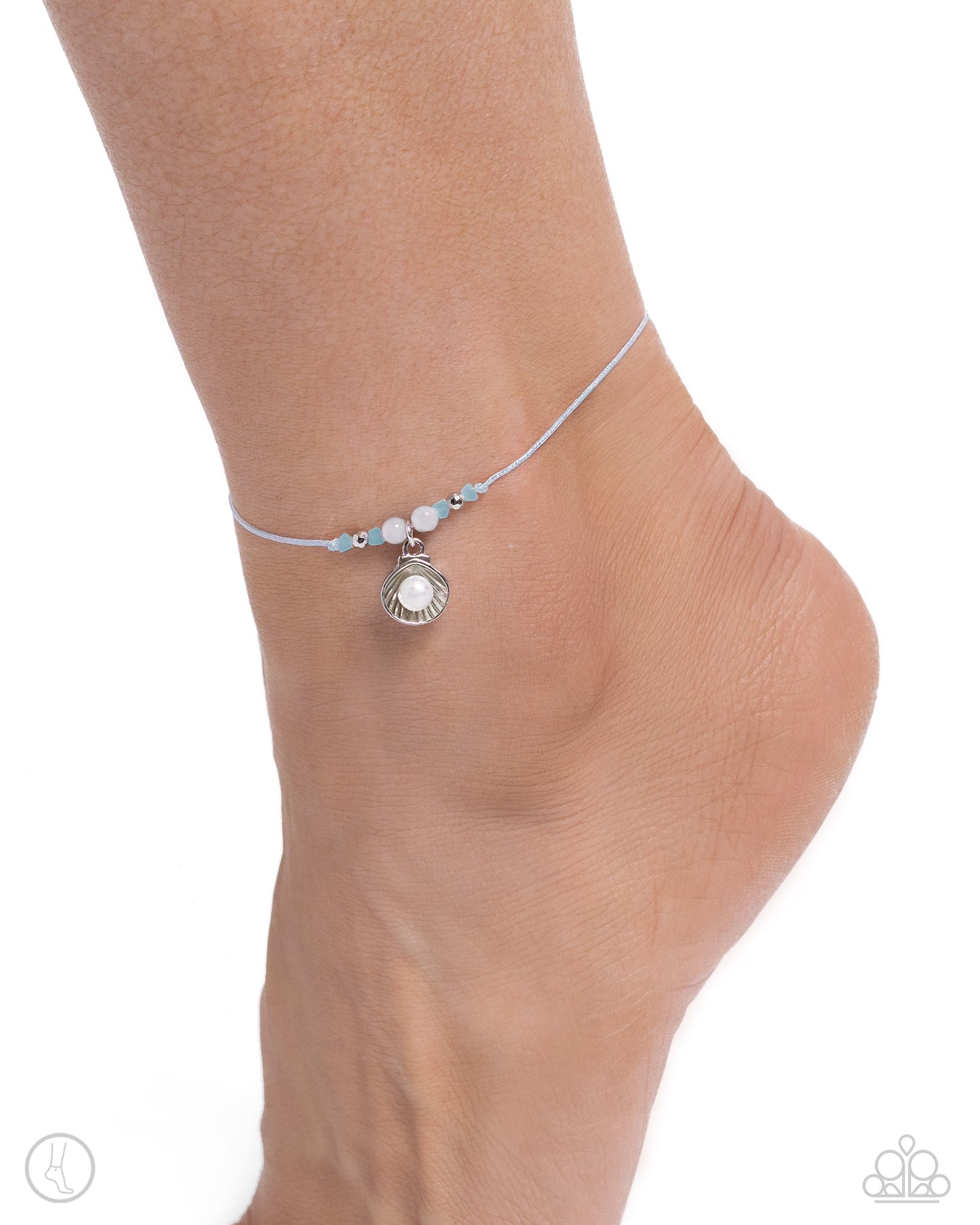 Oyster Overture - Blue Anklet