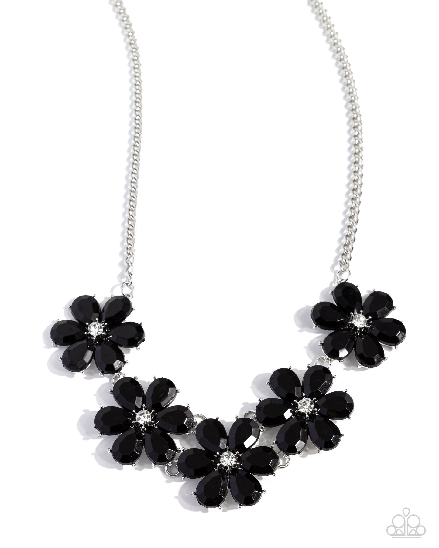 Floral Fun - Black Necklace