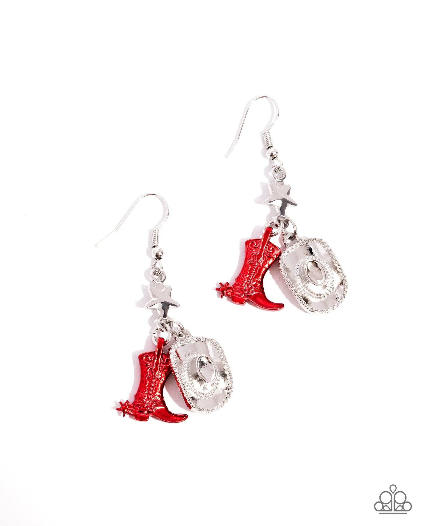 Rodeo Royalty - Red Earring