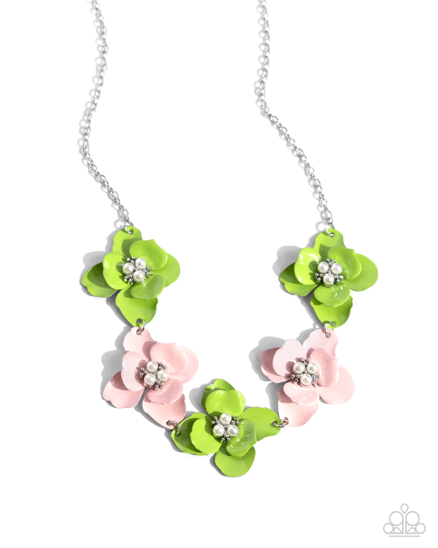 Pastel Pizzazz - Green Necklace