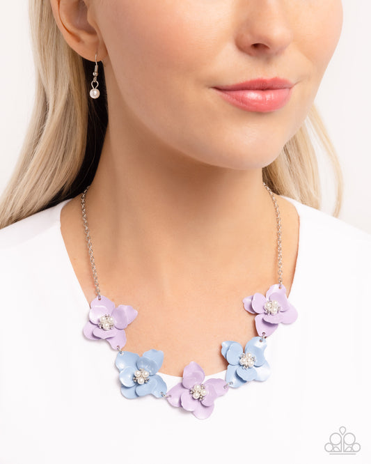 Pastel Pizzazz - Purple Necklace