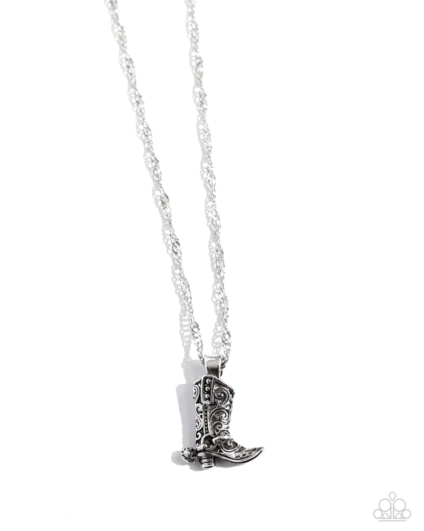 Collectable Cowboy - Silver Necklace