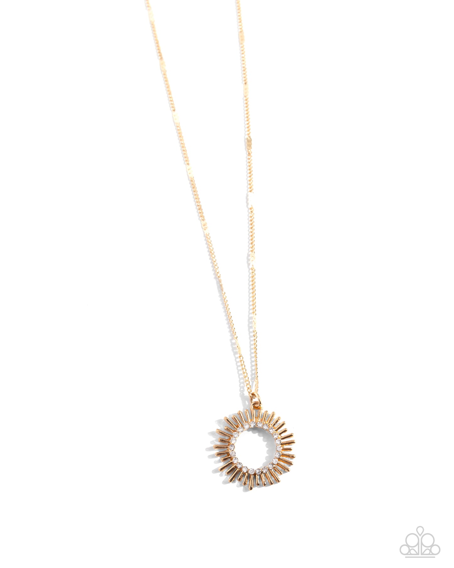 Sunburst Surprise - Gold Necklace