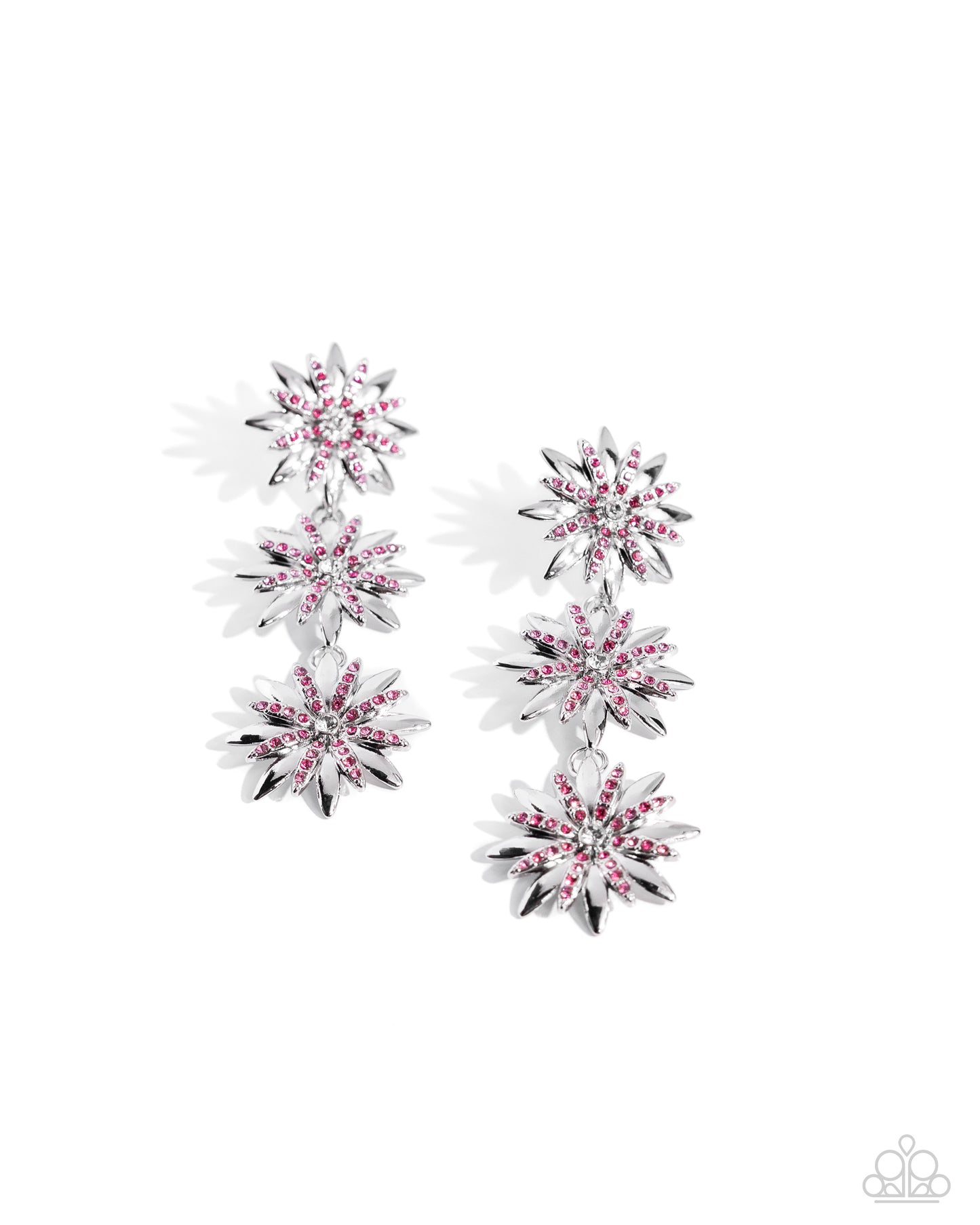 Petaled Princess - Pink Earring