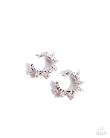 Elite Expense - Pink Earrings