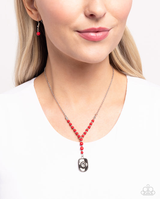 Southern Sheen - Red Necklace