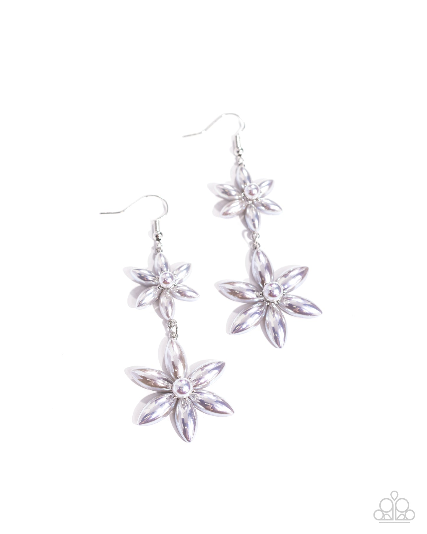 Pearl Posy - Silver Earring