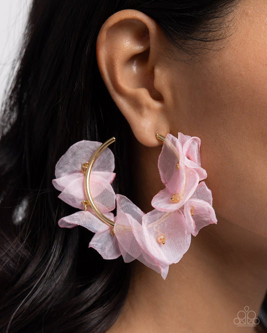 Petaled Pageant - Gold Earring