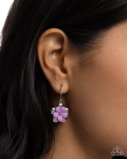 Horticultural Haute - Purple Earring