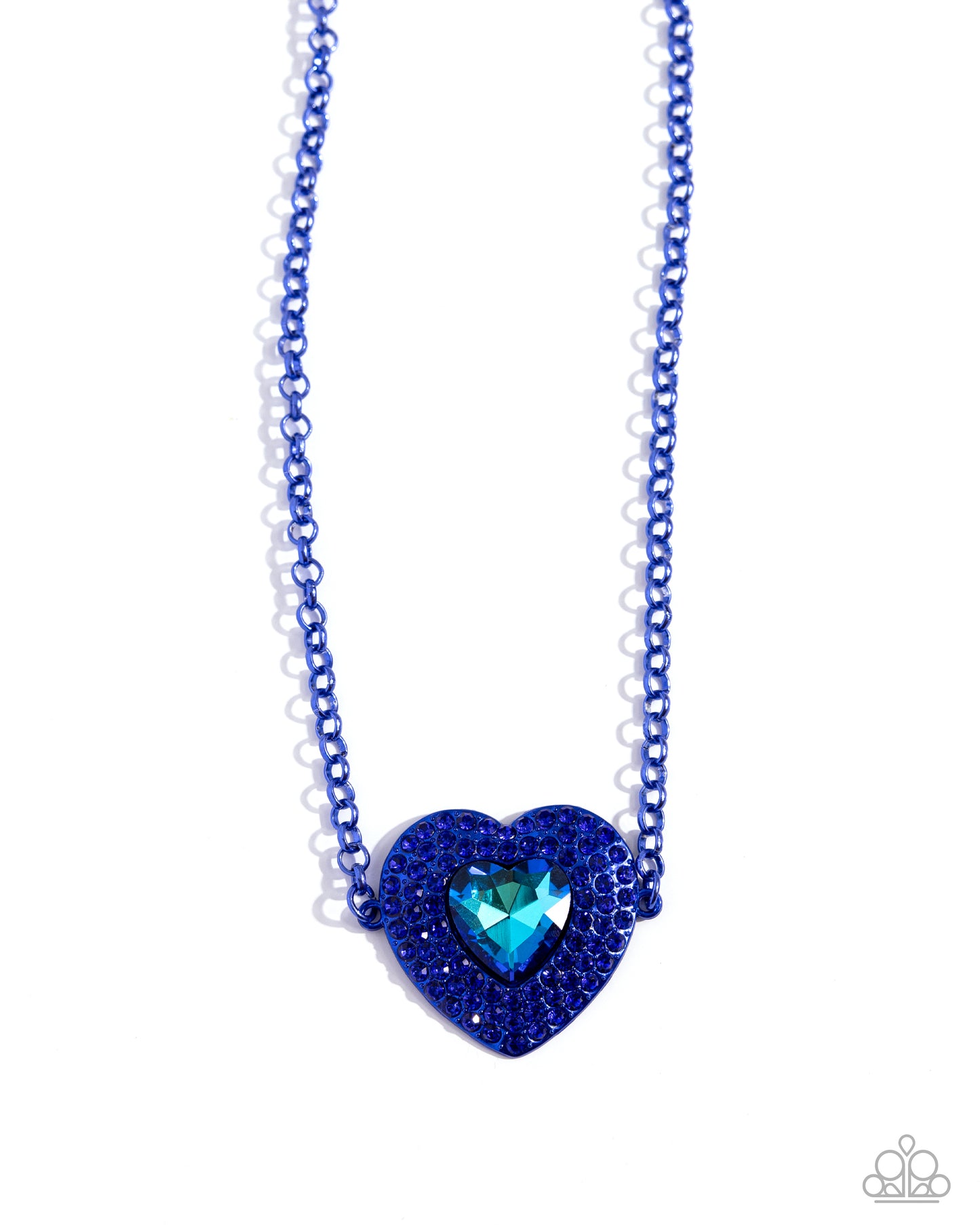 Locket Leisure - Blue Necklace