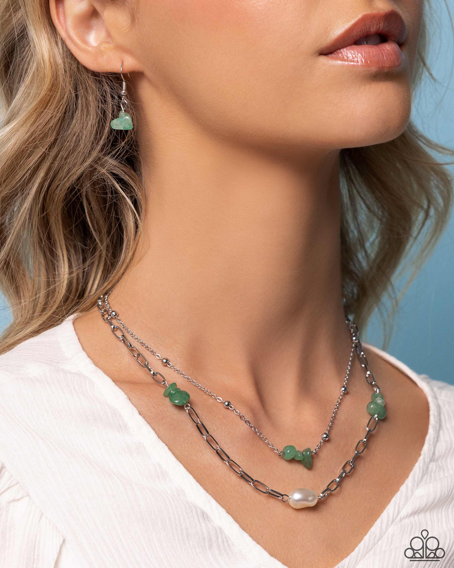 Santa Fe Surprise - Green Necklace