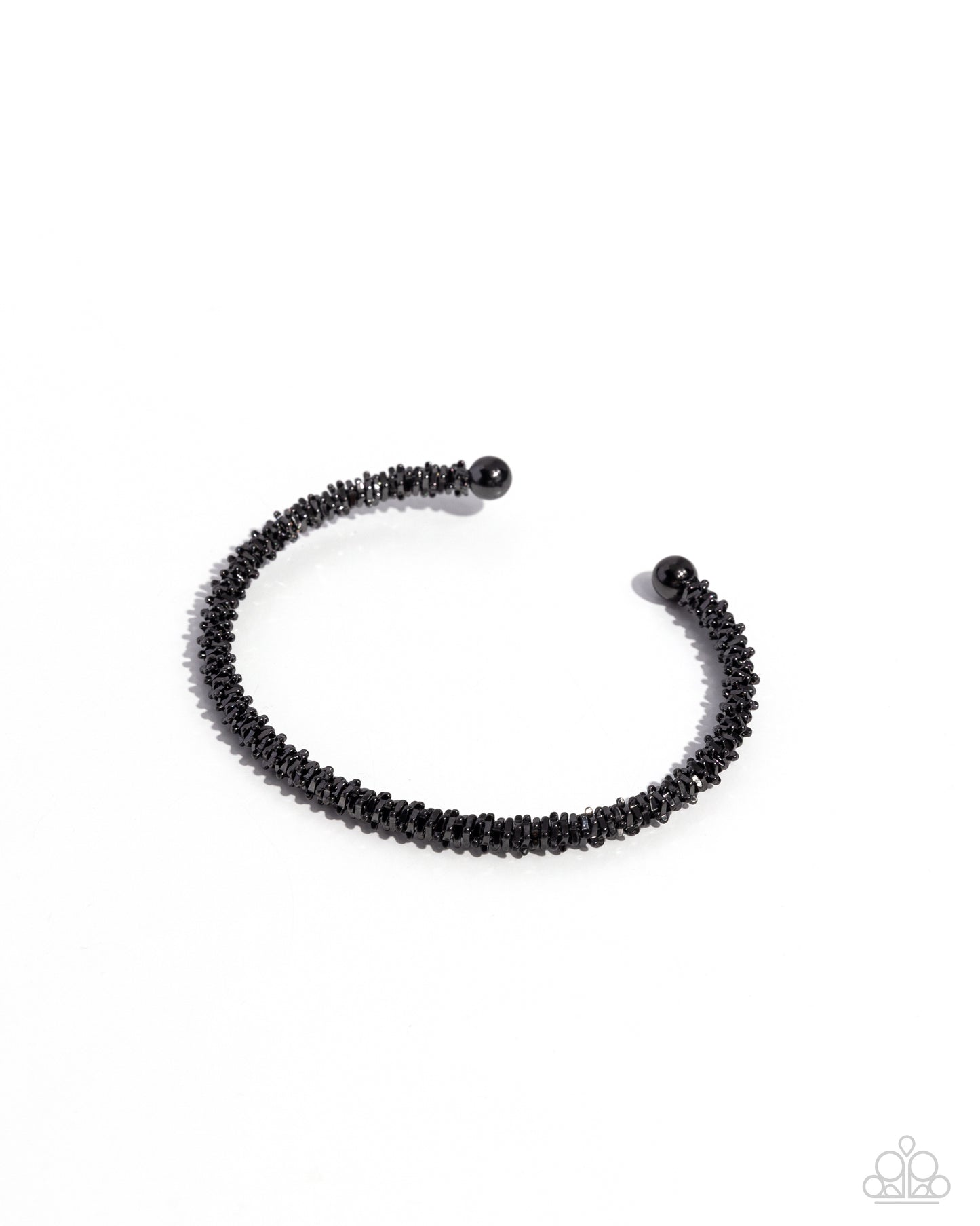 Twisted Trenchant - Black Bracelet