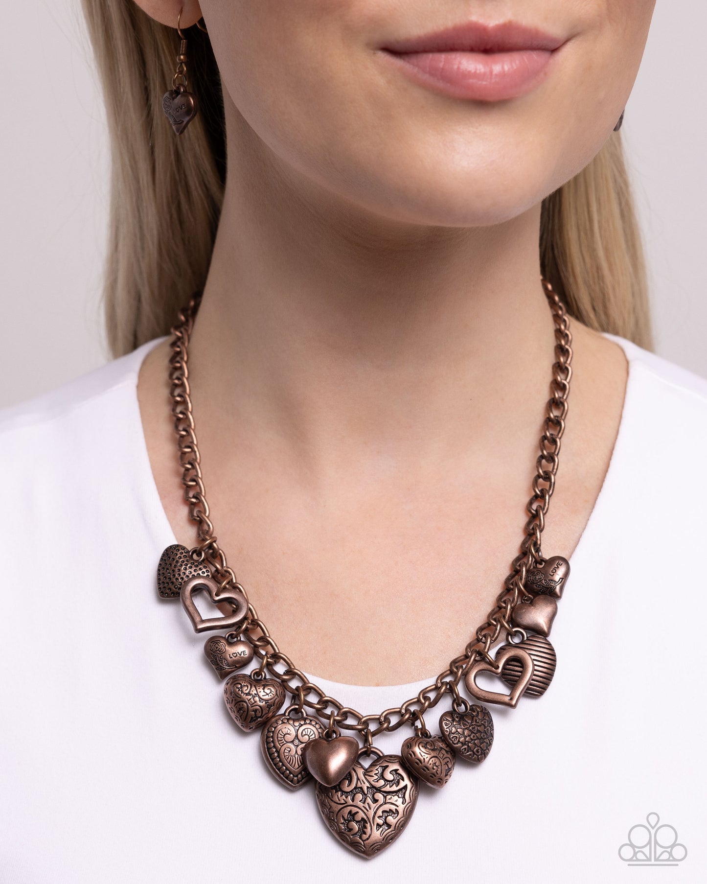 Heart Hangout - Copper Necklace