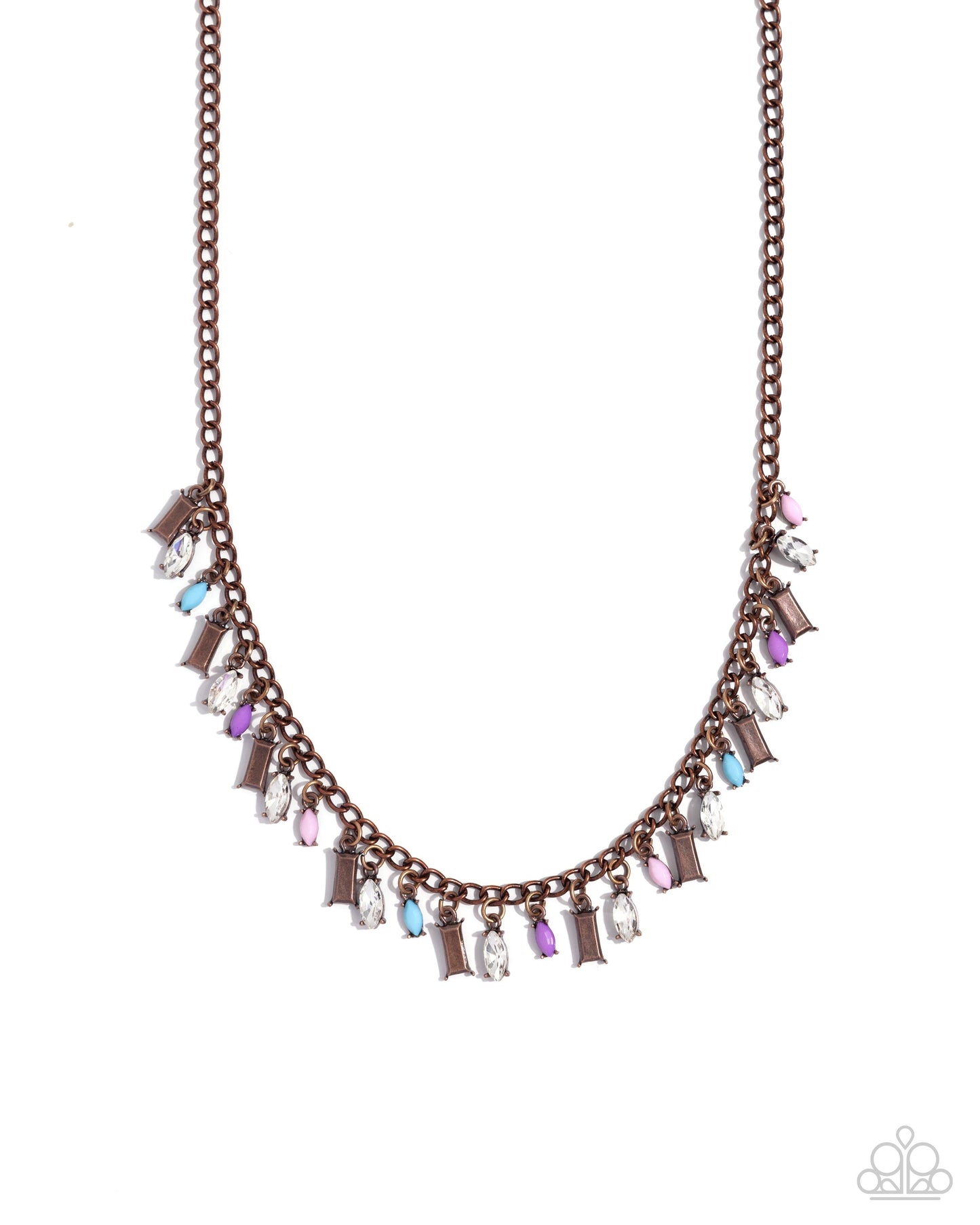 Dripping in Drama - Copper Necklace