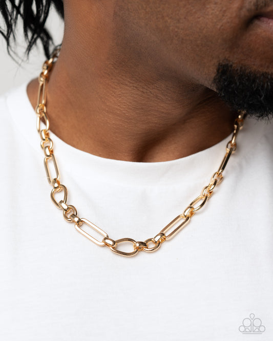 Chained Champion - Gold Necklace