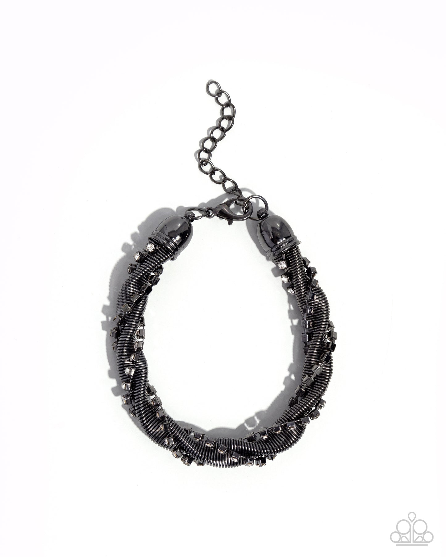 Coiled Champion - Black Bracelet