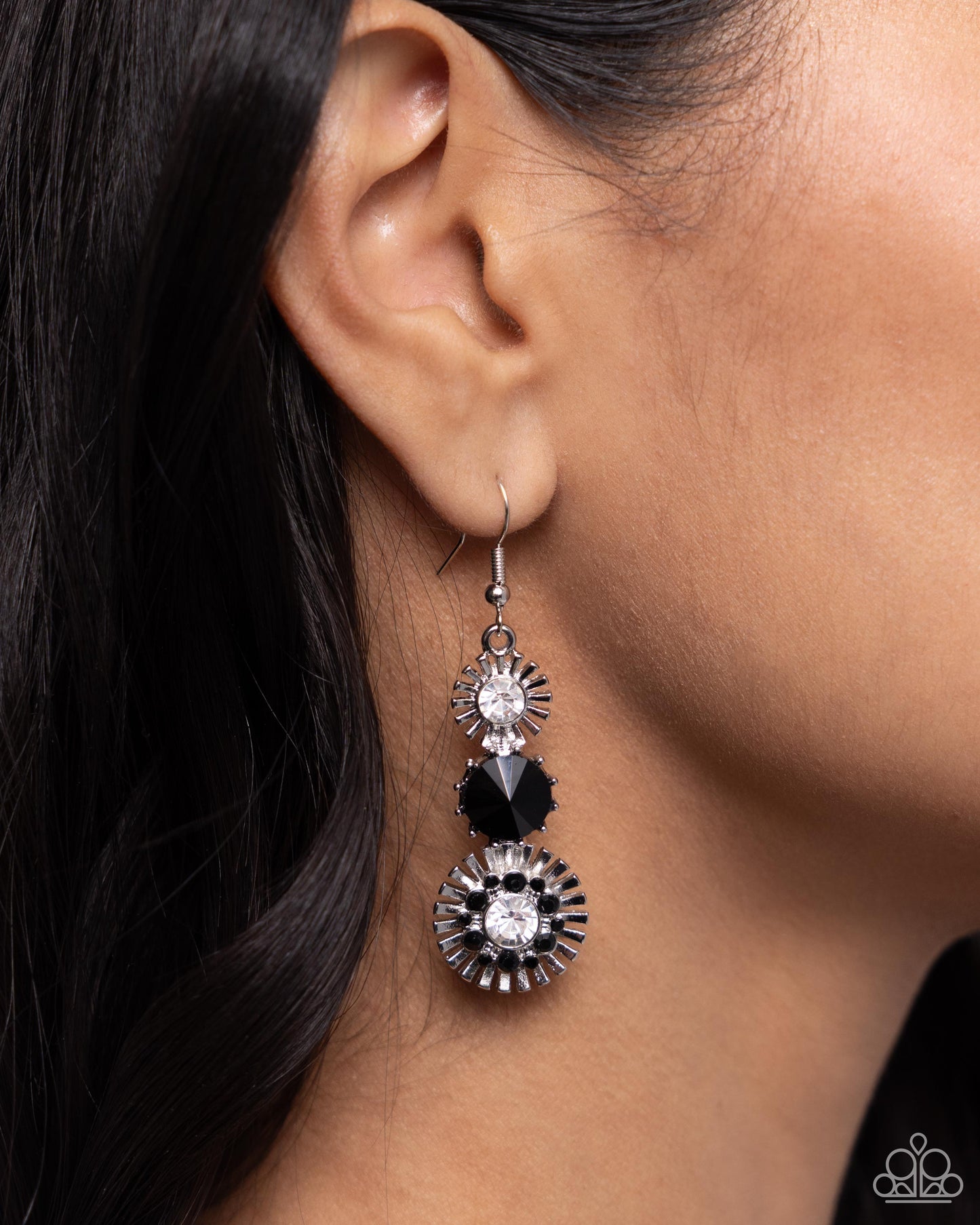 Dedicated Dalliance - Black Earring