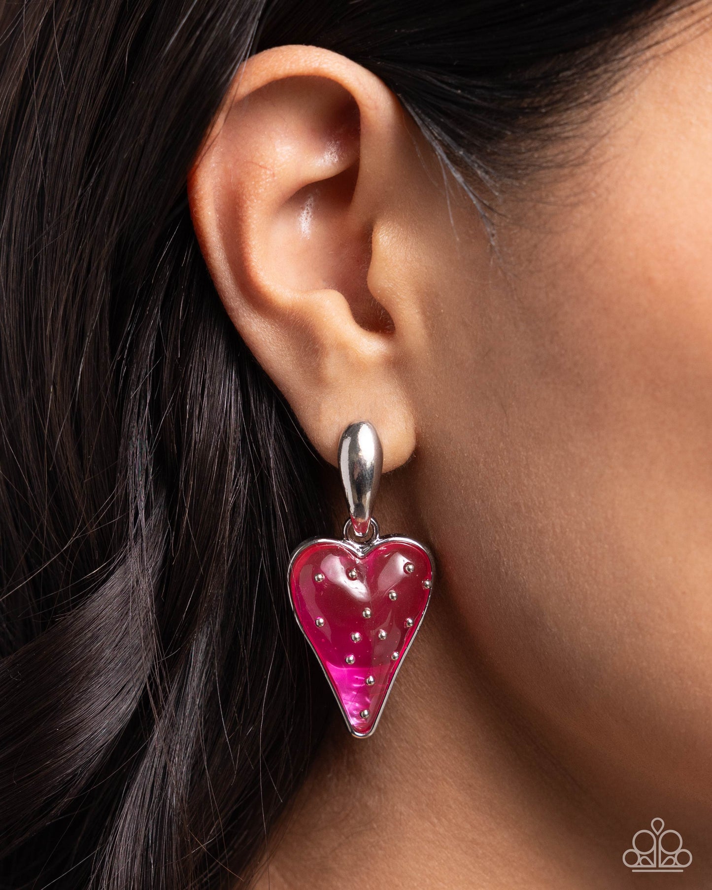 Glossy Goodwill - Pink Earring