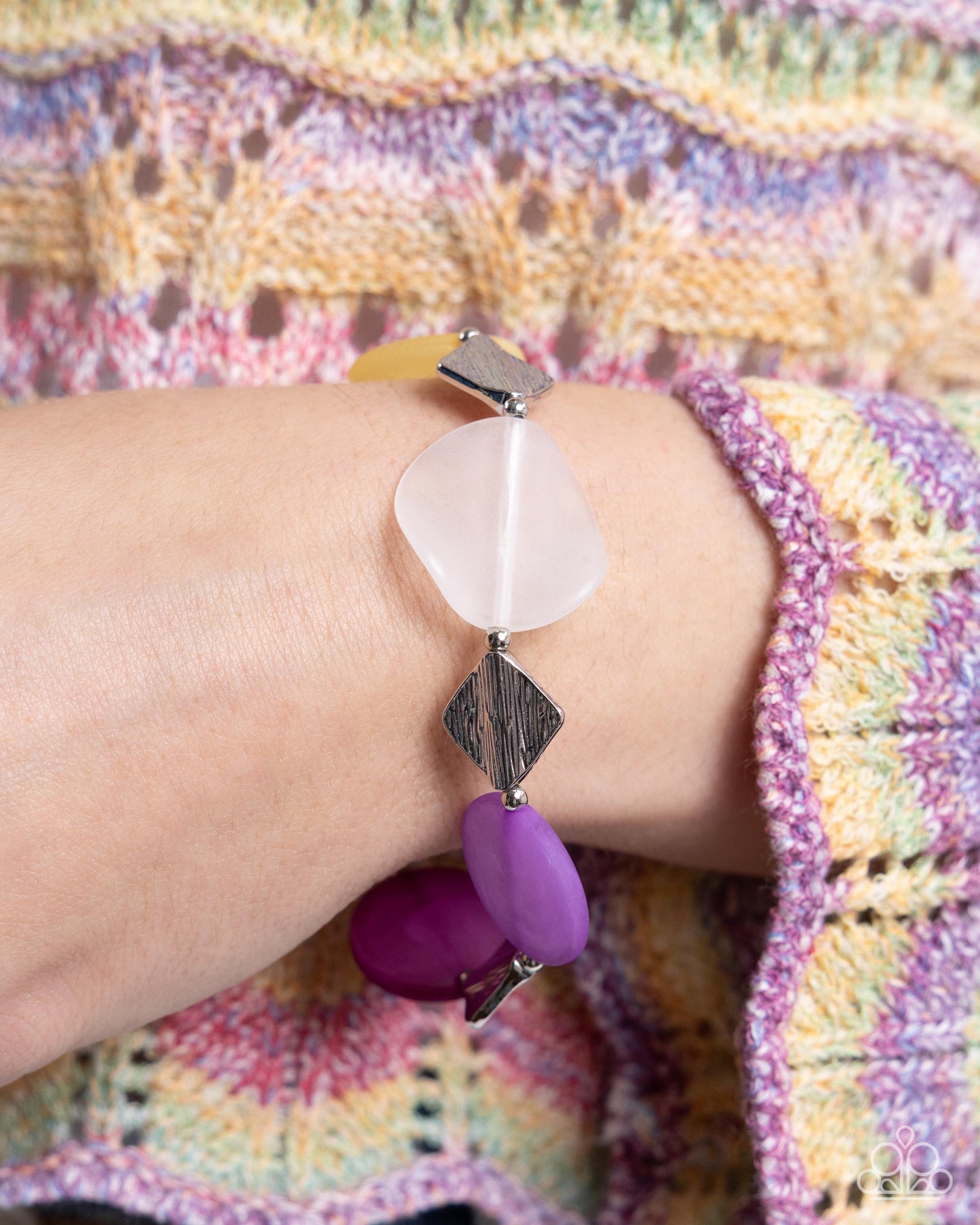 Reflective Ratio - Purple Bracelet