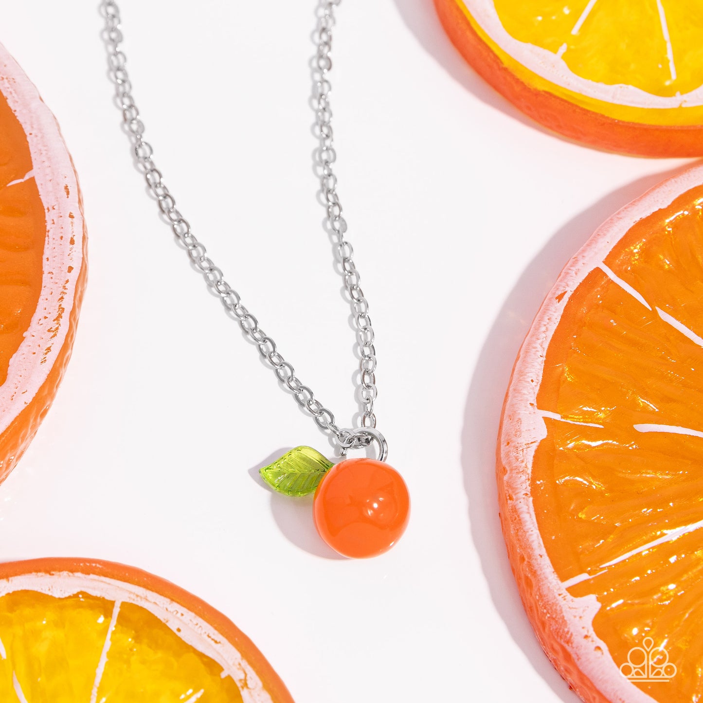 Orange Opulence - Orange Necklace