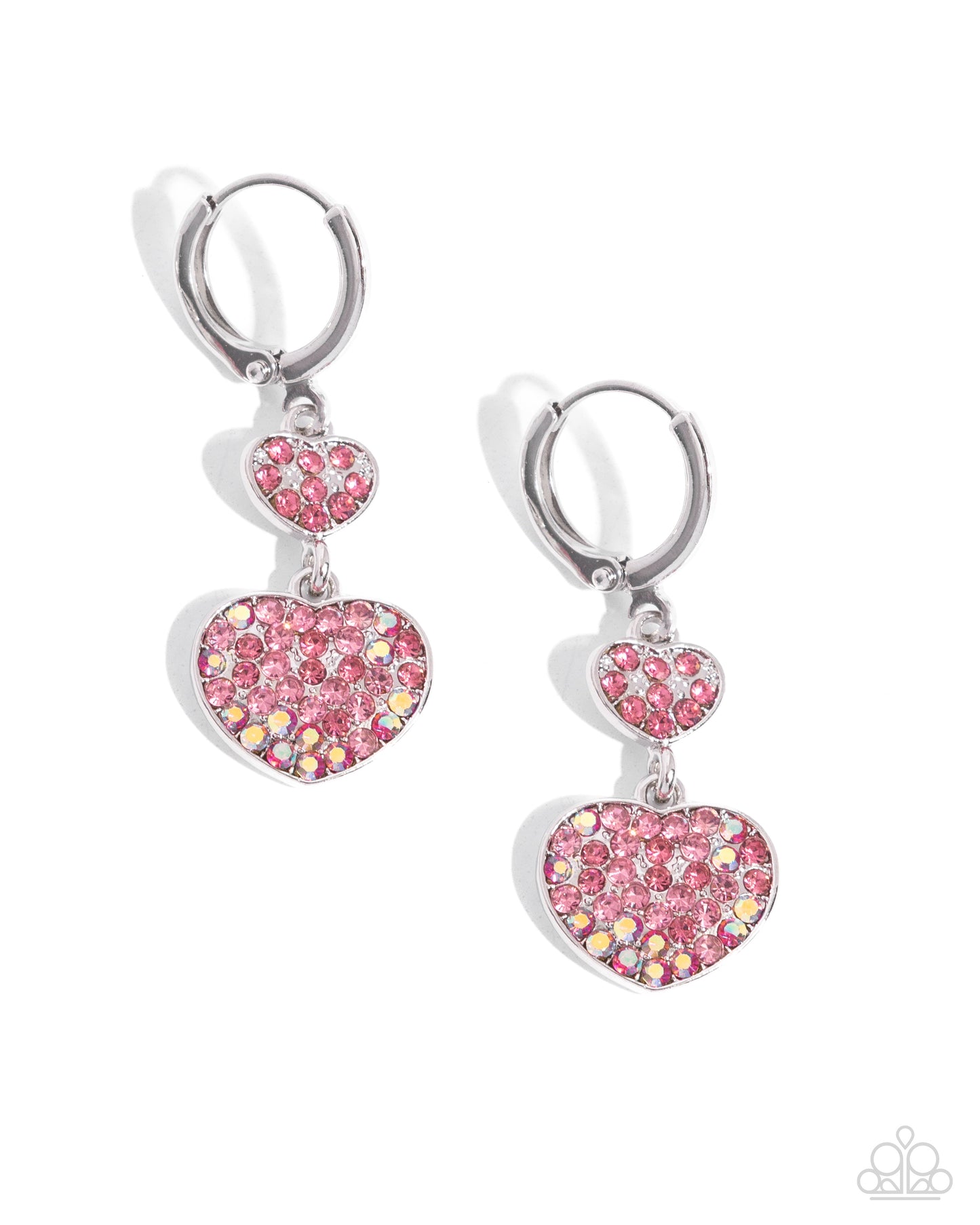 Delightful Valentines Day - Pink Earring