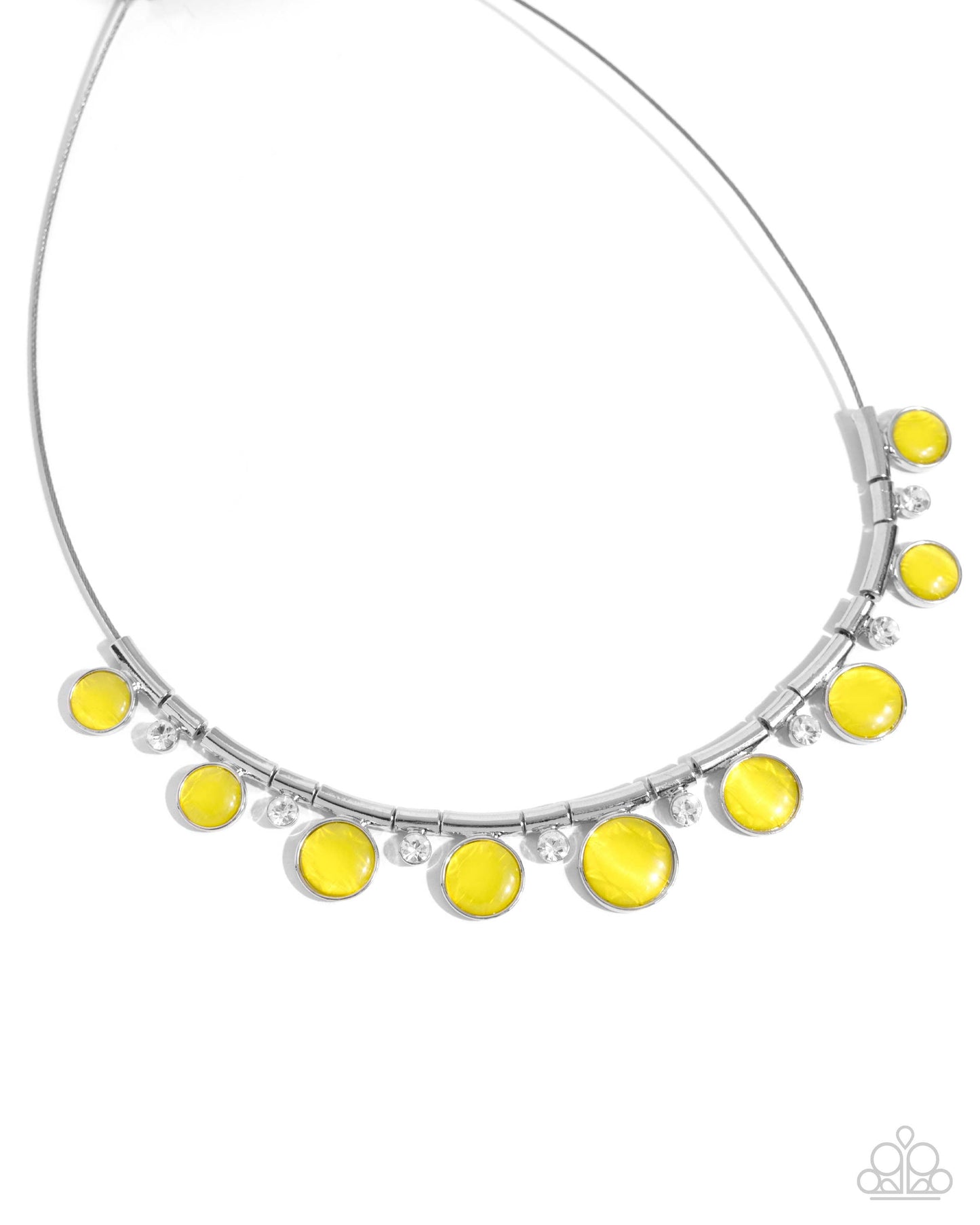 Meticulous Majesty - Yellow Necklace