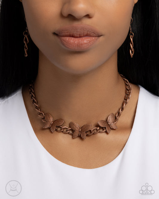 Aerial Ambition - Copper Necklace