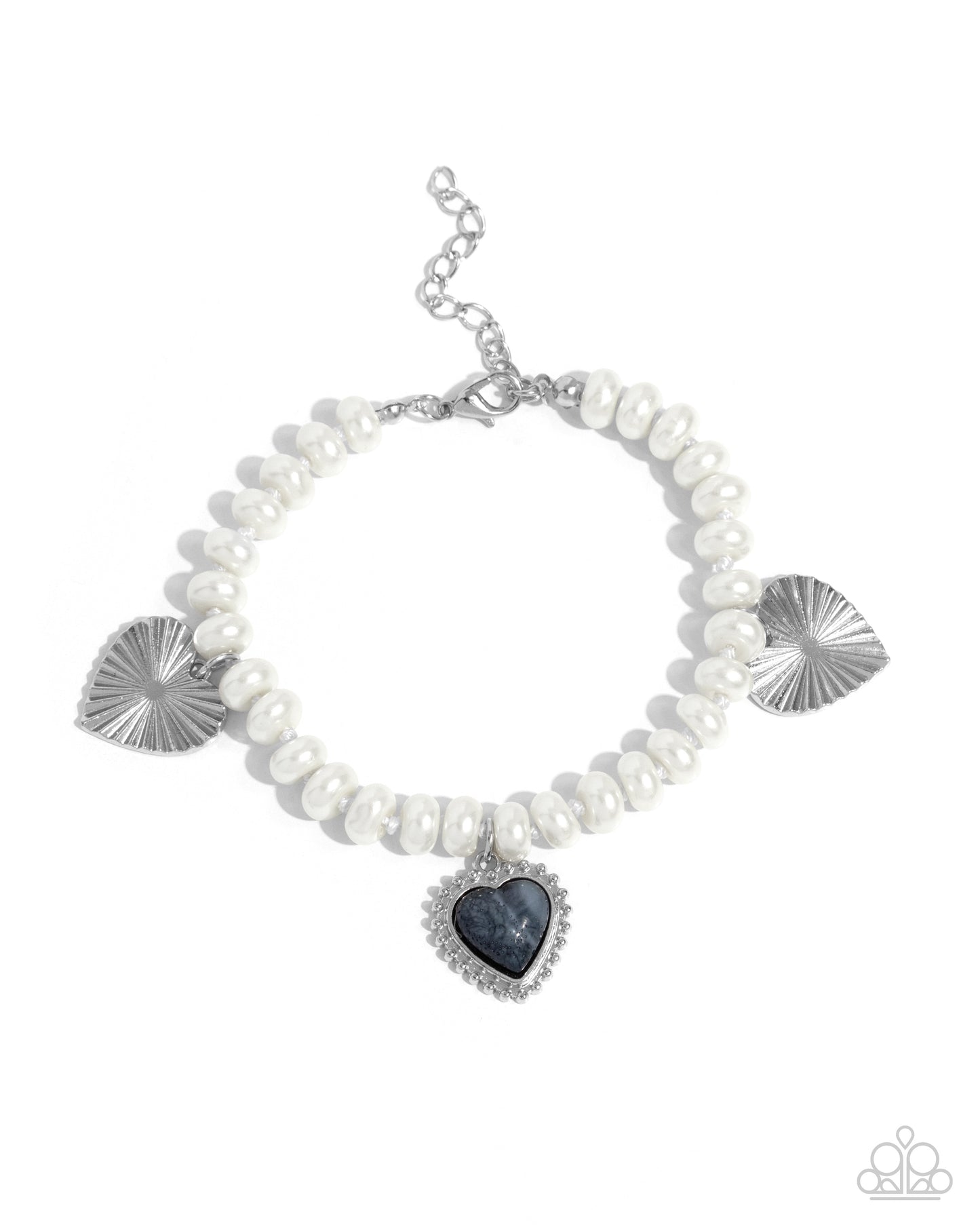 Heart-struck Haven - Silver Bracelet